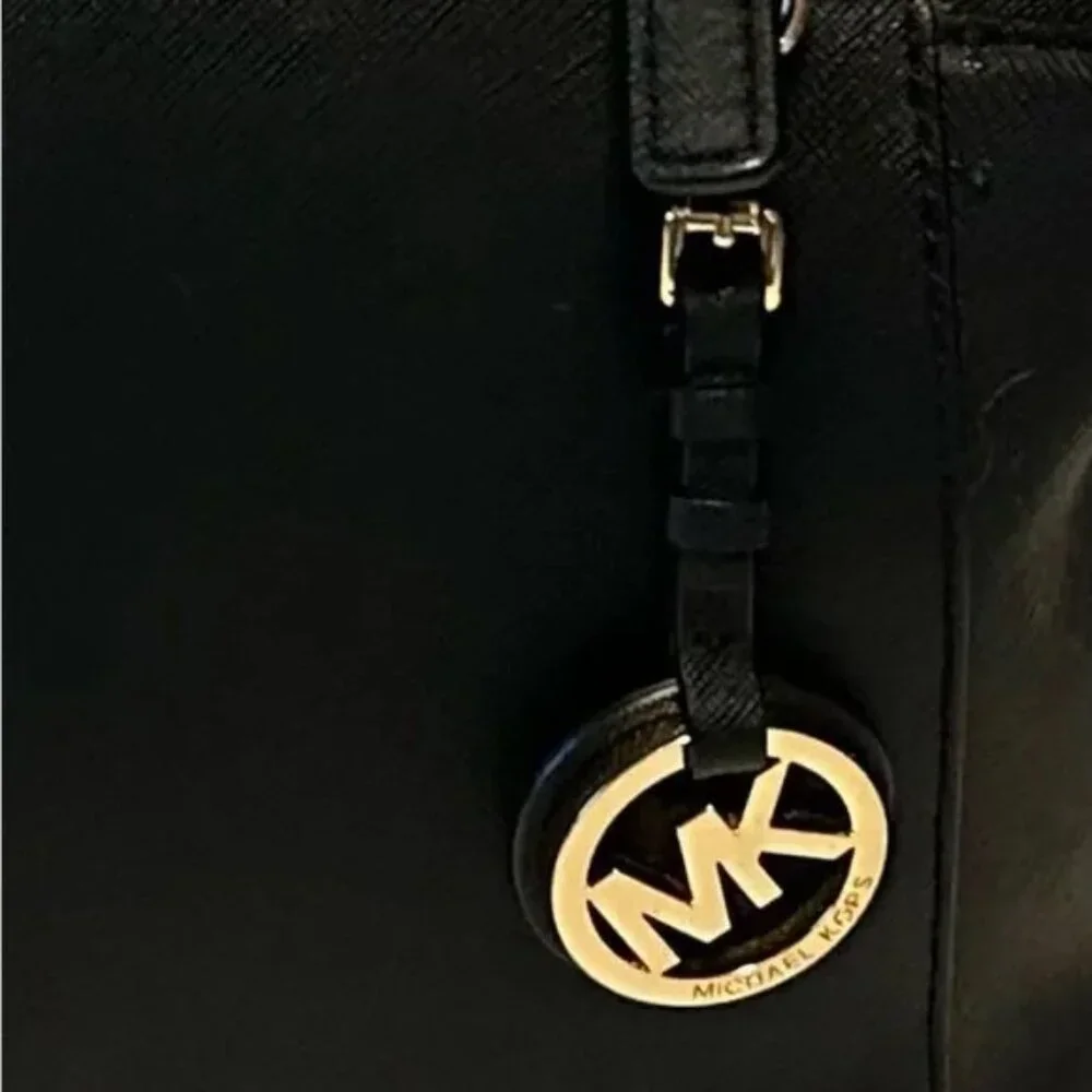 Michael Kors Black Saffiano Leather Tote